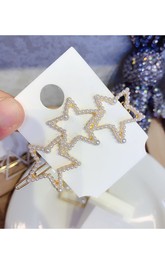 Chic And Bright Star Shape And Heart Shape Hair Clip