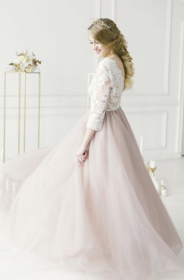 Featured image of post Light Pink Wedding Dress Plus Size
