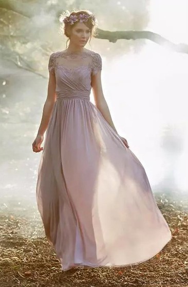 short flowy bridesmaid dresses