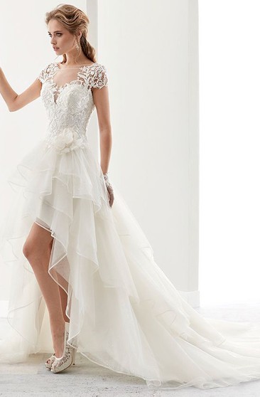 hi lo wedding dresses
