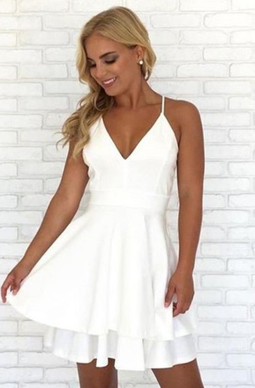 white cocktail dress outfit